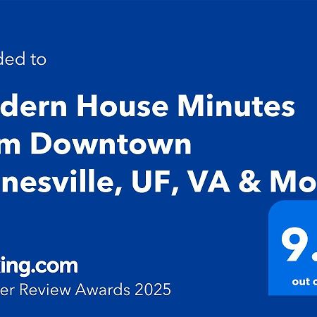 Modern House Minutes From Downtown Gainesville, Uf, Va & More! Екстер'єр фото