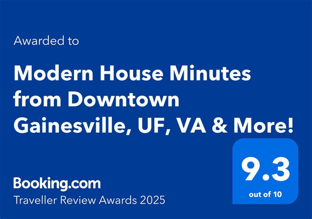 Modern House Minutes From Downtown Gainesville, Uf, Va & More! Екстер'єр фото